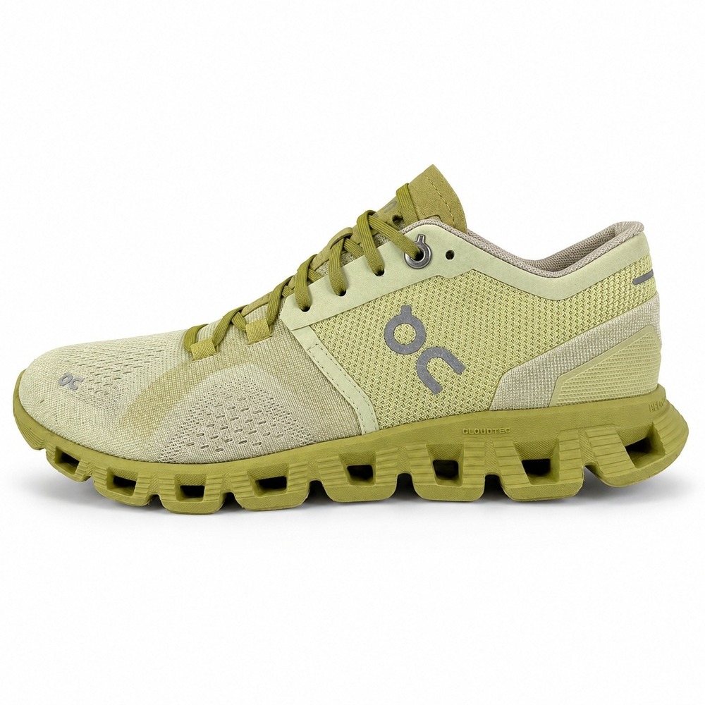 On Running Cloudswift Womens 5.5 Hay Aloe Green Running Shoes Sneakers Low Top